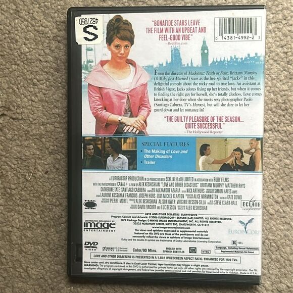 “Love and Other Disasters” DVD! - Picture 3 of 6